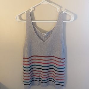 She & Sho Striped Sleeveless Top